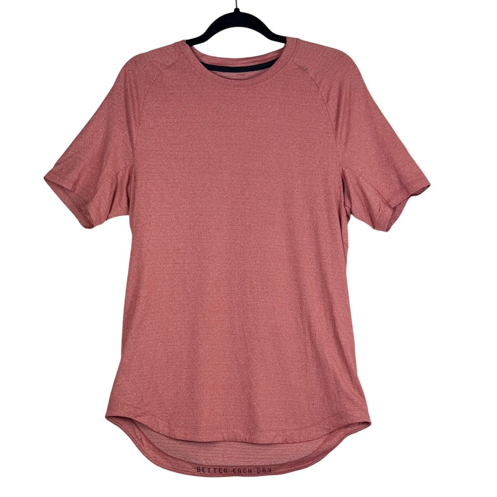 Lululemon Drysense Short Sleeve Shirt Mens "Better Each Day" Athletic Training